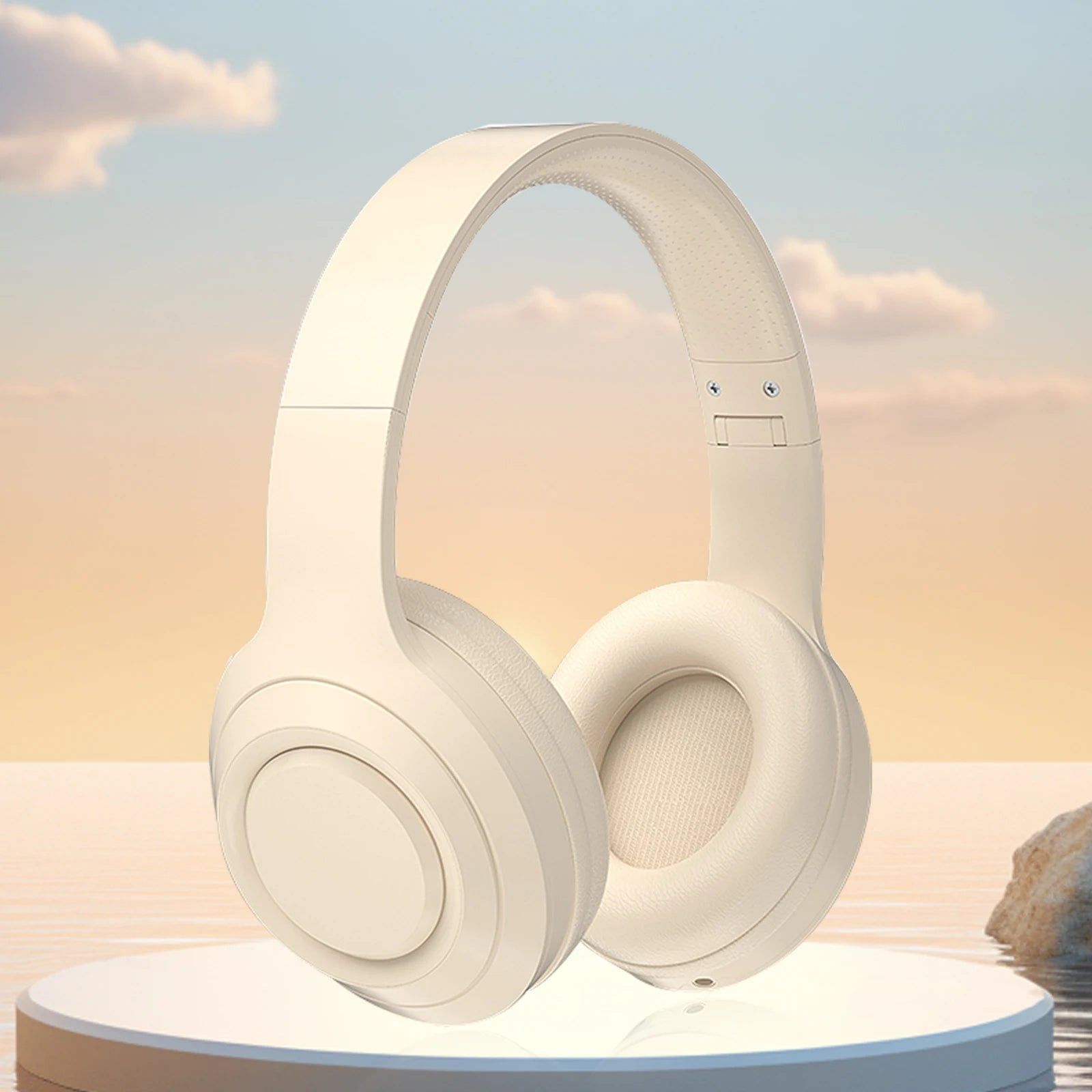 Wireless Bluetooth Headphones Over Ear HIFI Stereo Headsets Noise Reduction Sports Gaming Earphones Music Player with Mic Gifts